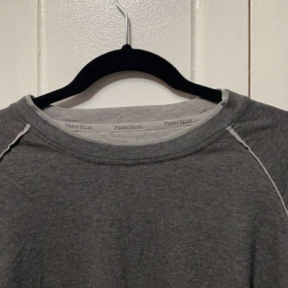 Perry Ellis Portfolio Sleepwear Gray size Large - Picture 2 of 9